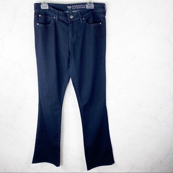 [Gap] Dark Wash Mid Rise  Jeans - Picture 3 of 8